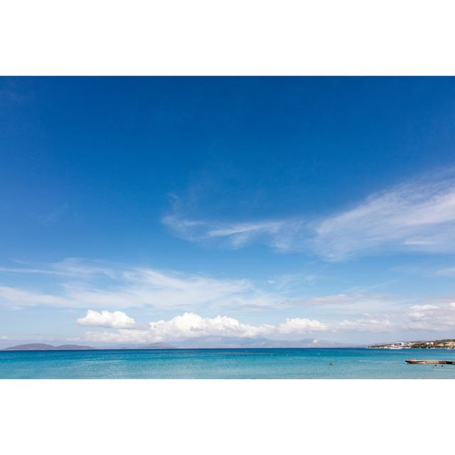 Cloudscape Over The Sea Horizon by Jpgfactory - No Frame Art Prints on Canvas Breakwater Bay Size: 20cm H x 30cm W on Productcaster.