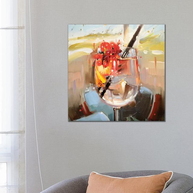 5 O'Clock by Johnny Morant - Wrapped Canvas Gallery-Wrapped Canvas Giclée Ophelia & Co. Size: 66.04cm H x 66.04cm W on Productcaster.