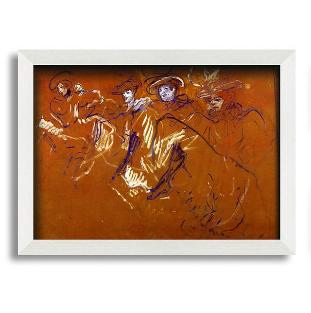 Toulouse Lautrec Mlles Eglantines - Single Picture Frame Art Prints ClassicLiving Size: 21cm H x 29.7cm W on Productcaster.