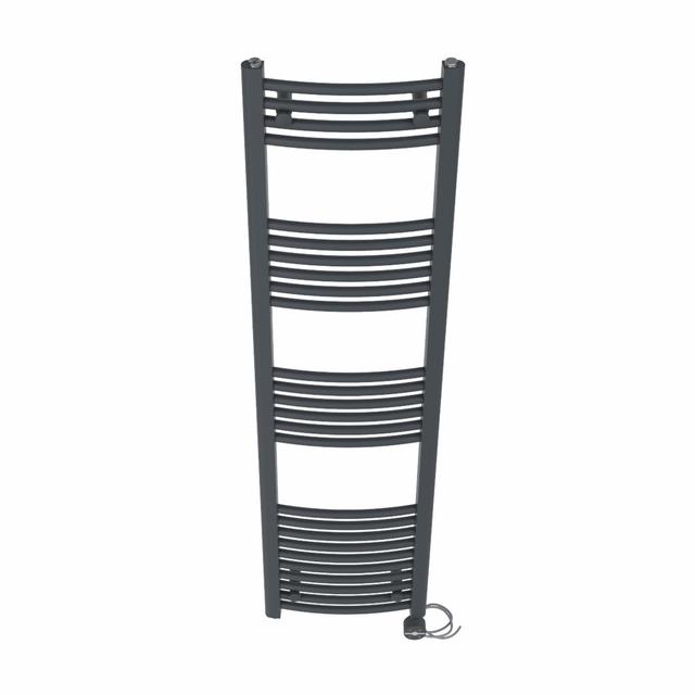 Dafnoula Curved Towel Rail Heated Towel Rails Metro Lane on Productcaster.