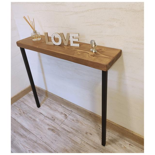 Roxane Console Table Alpen Home Size: 104.50 H x 70 W x 22.50 D cm on Productcaster.