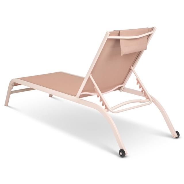 Bardhi 190cm Long Chaise Lounge Set Brayden Studio Colour: Rose Gold on Productcaster.