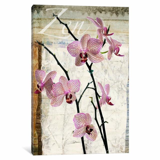 Orchids by Luz Graphics - Wrapped Canvas Print East Urban Home Size: 66.04cm H x 45.72cm W x 1.91cm D on Productcaster.