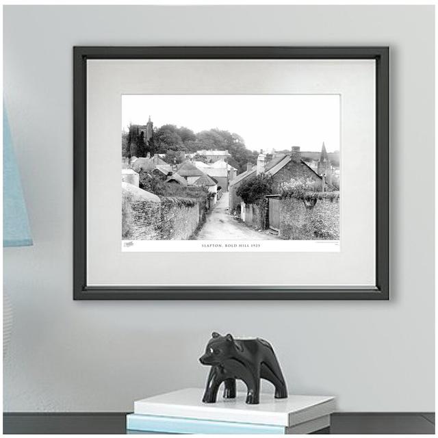 'Slapton, Bold Hill 1925' by Francis Frith - Picture Frame Photograph Print on Paper The Francis Frith Collection Size: 45cm H x 60cm W x 2.3cm D on Productcaster.