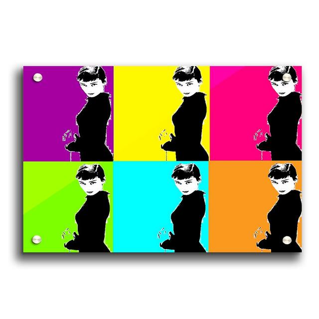 Audrey Hepburn Pop Art - Unframed Photograph Print on Paper East Urban Home Size: 42cm H x 59.4cm W on Productcaster.