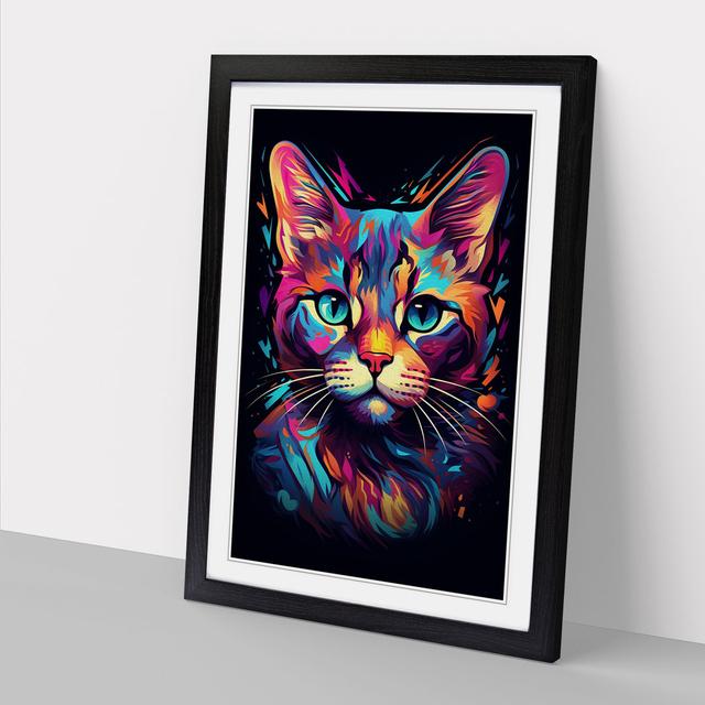 Single Picture Frame Art Prints on Wood Marlow Home Co. Size: 46cm H x 34cm W x 2cm D, Frame Colour: Black on Productcaster.