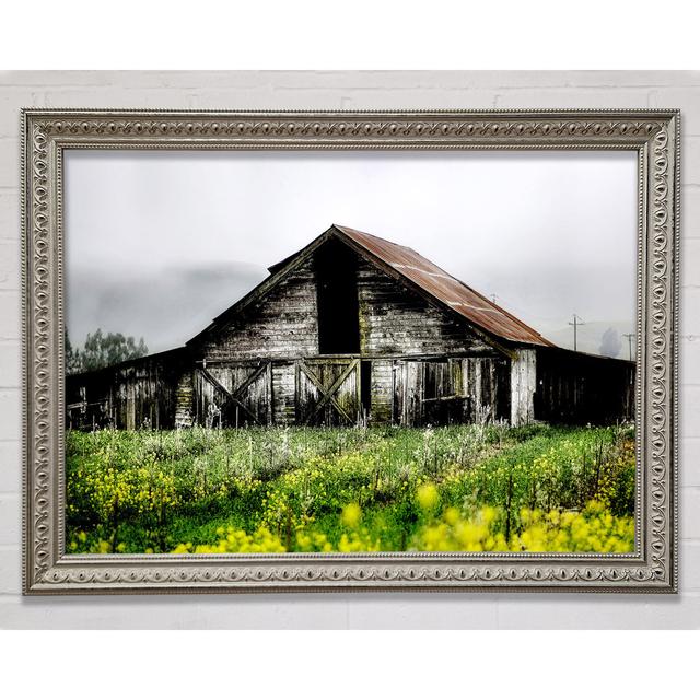 Old Barn - Single Picture Frame Art Prints Bright Star Size: 21cm H x 29.7cm W on Productcaster.