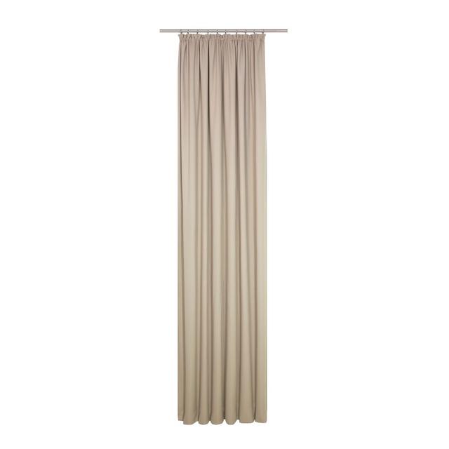 WirthNatur Panel Wirth Panel Size: 132cm Width x 375cm Drop, Curtain Colour: Taupe on Productcaster.