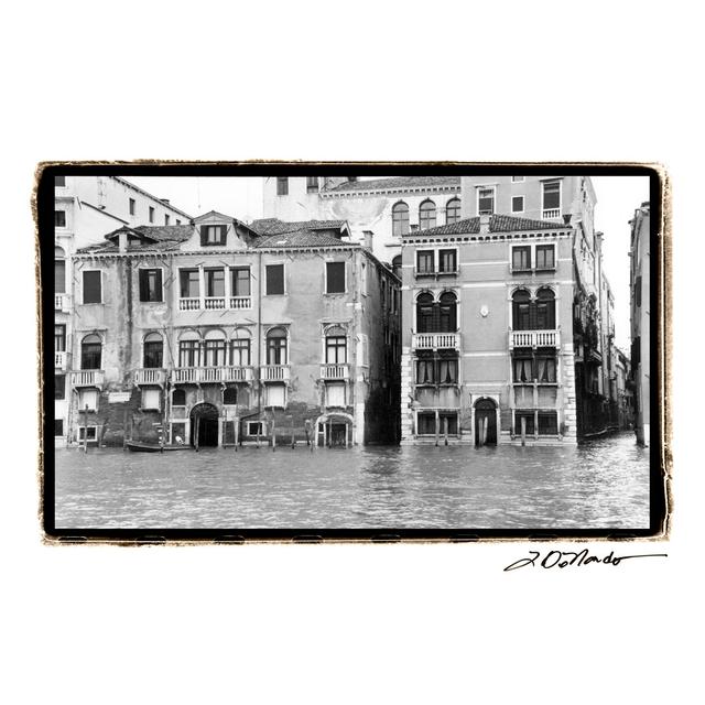 Waterways of Venice XVI by Laura DeNardo - Wrapped Canvas Photograph Rosalind Wheeler Size: 30cm H x 46cm W x 3.8cm D on Productcaster.