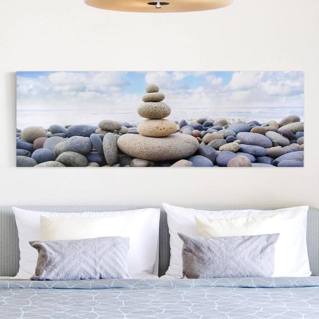 Garden of Eden Art Print on Canvas Highland Dunes Format: 260g/m² canvas, Size: 50cm H x 150cm W on Productcaster.