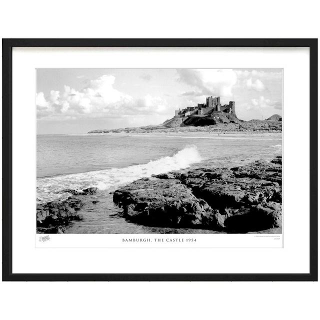 Bamburgh, The Castle 1954 - Single Picture Frame Print The Francis Frith Collection Size: 28cm H x 36cm W x 2.3cm D on Productcaster.