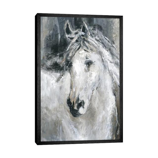 Facing The Wind by Carol Robinson - Print on Canvas Union Rustic Size: 66.04cm H x 45.72cm W x 3.81cm D, Format: Black Framed on Productcaster.