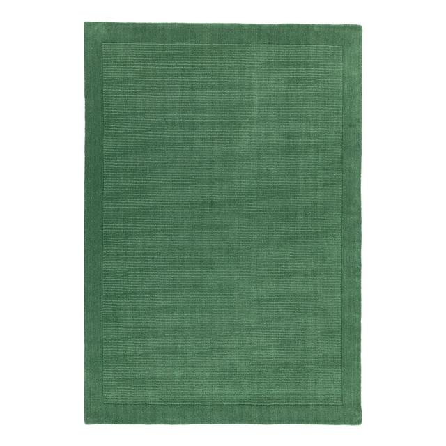 Tulane Tufted Wool Green Rug Latitude Run Rug Size: Rectangle 160 x 230cm on Productcaster.