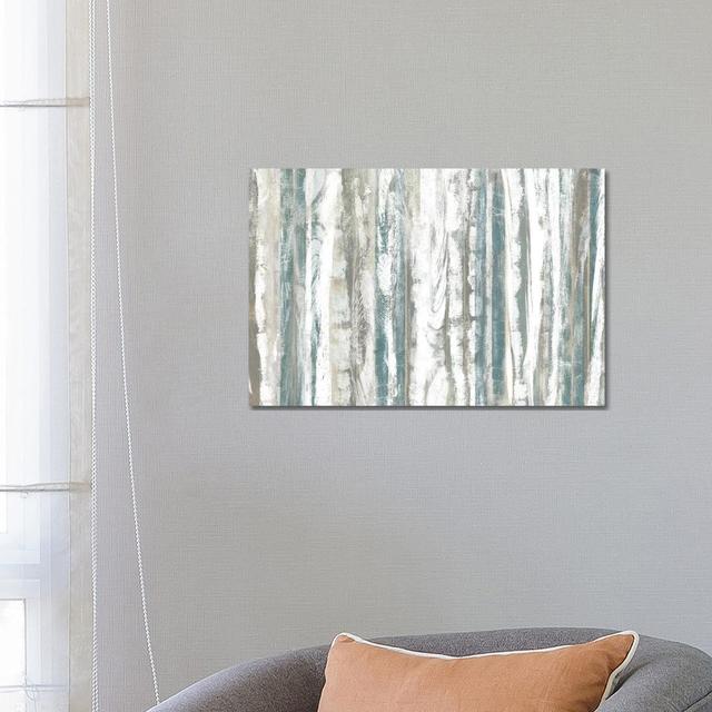 Treeline Strata II by Jennifer Goldberger - Wrapped Canvas Print Metro Lane Size: 45.72cm H x 66.04cm W x 1.905cm D on Productcaster.