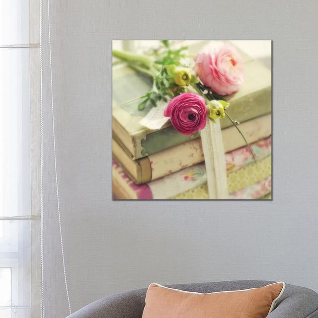 Flora II by Mandy Lynne - Wrapped Canvas Print Latitude Run Size: 66.04cm H x 66.04cm W x 1.91cm D on Productcaster.