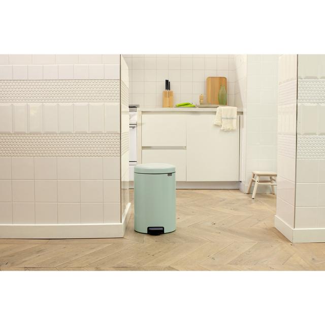 Brabantia NewIcon 3 Litre Soft Closing Pedal Bin Brabantia Colour: Jade Green on Productcaster.