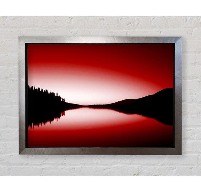 The Loch - Single Picture Frame Art Prints Bright Star Size: 100cm H x 141.4cm W x 3.4cm D on Productcaster.