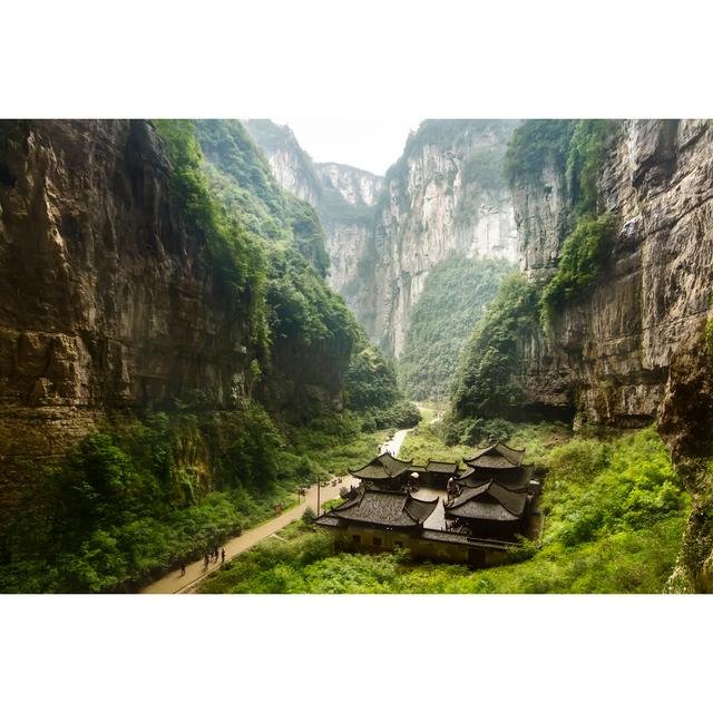 Wulong National Park, Chongqing, China - Wrapped Canvas Print Union Rustic Size: 81cm H x 122cm W on Productcaster.