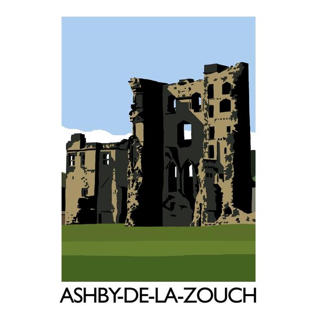 Ashby-de-la-Zouche by Richard O'Neil - Graphic Art Print on Paper East Urban Home Format: No Frame, Size: 40 cm H x 30 cm W x 1 cm D on Productcaster.