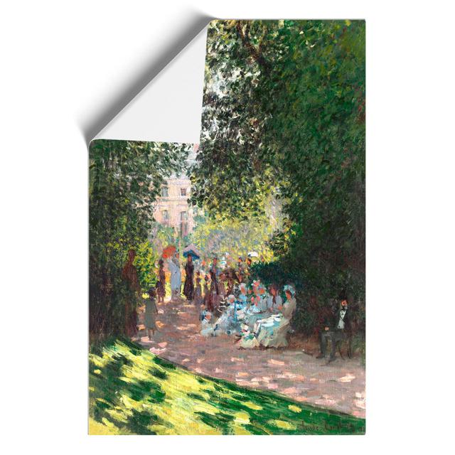 The Parc Monceau Vol.1 by Claude Monet - Unframed Painting East Urban Home Size: 42cm H x 30cm W x 0.1cm D on Productcaster.