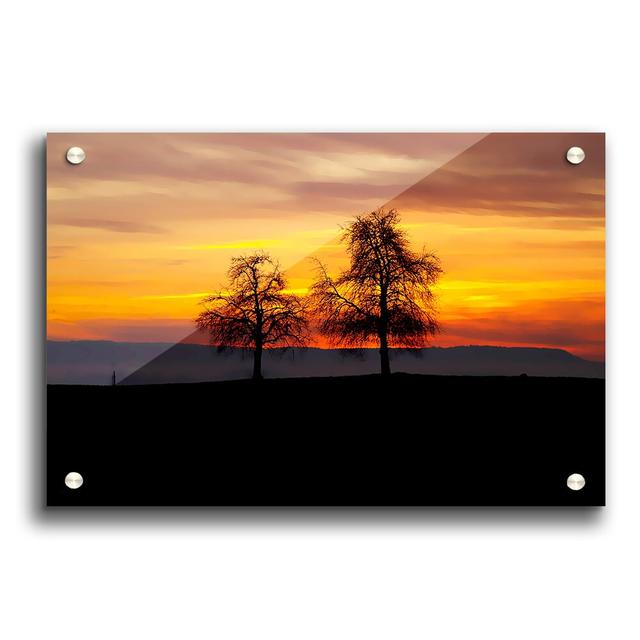 English Countryside at Daybreak - Unframed Photograph Print on Paper East Urban Home Size: 59.4cm H x 84.1cm W on Productcaster.