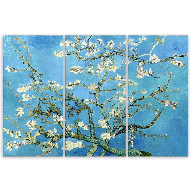 Leinwandbild Almond Blossom Vincent Van Gogh Rosalind Wheeler Größe: 60 cm H x 120 cm B on Productcaster.