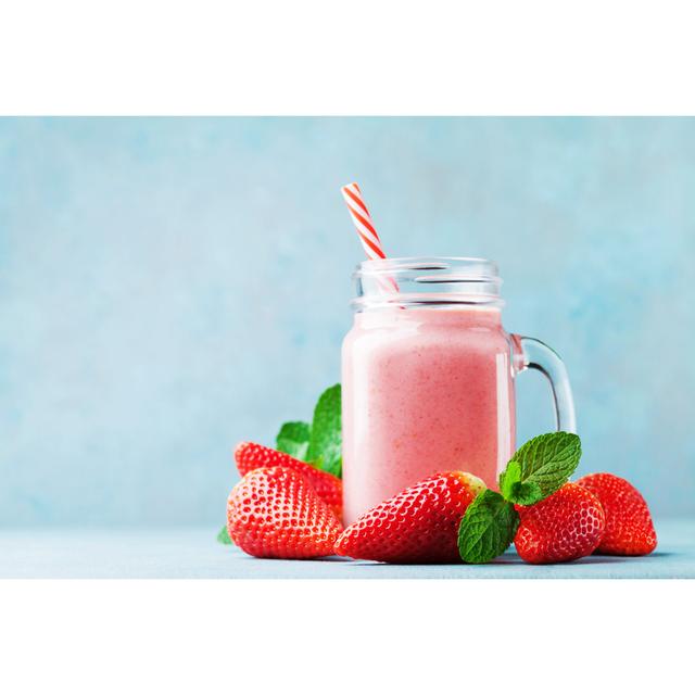 Pink Healthy Breakfast Shake Ebern Designs Size: 20cm H x 30cm W x 3.8cm D on Productcaster.