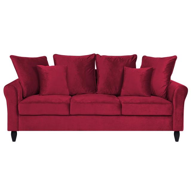 Sofa Dantzler Fairmont Park Polsterfarbe: Rot on Productcaster.