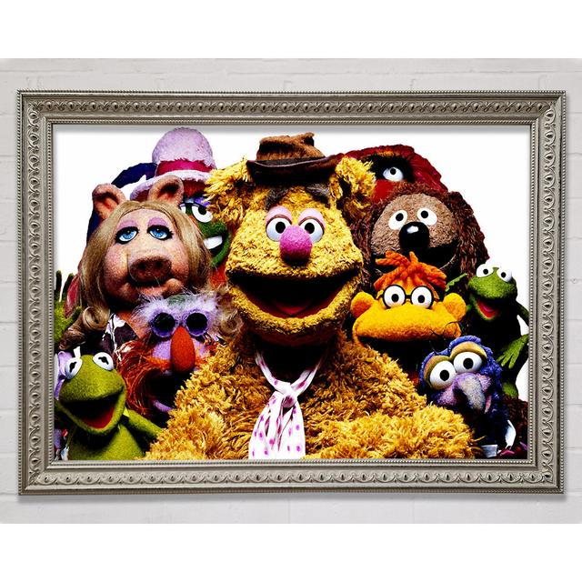 The Muppets Crew Retro 1970S - Single Picture Frame Art Prints Bright Star Size: 100cm H x 141.4cm W on Productcaster.