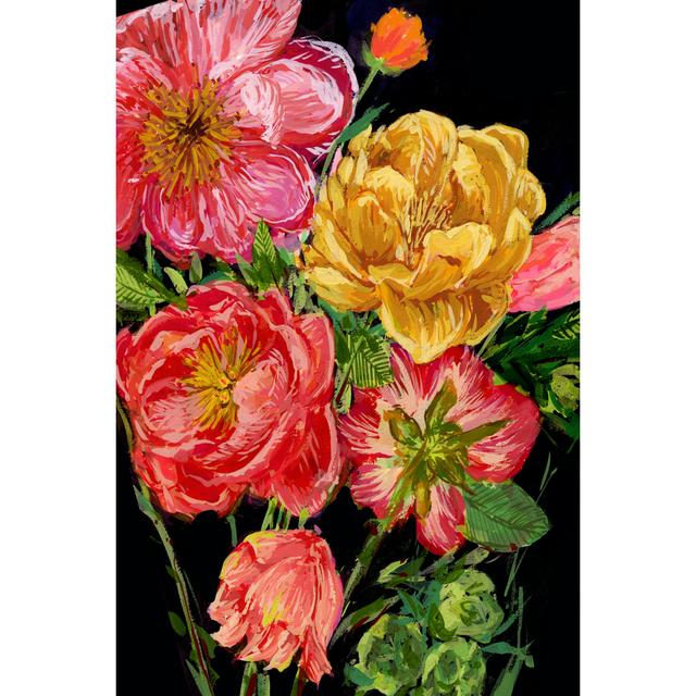 Vintage Bouquet IV by Melissa Wang - Wrapped Canvas Art Prints Rosalind Wheeler Size: 30cm H x 20cm W x 3.8cm D on Productcaster.