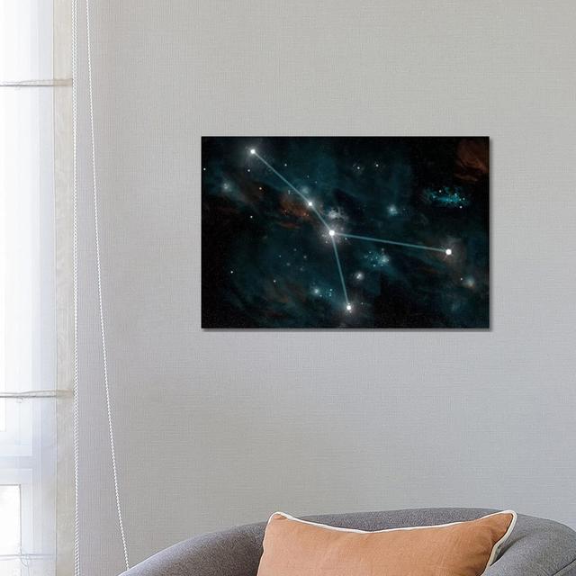 The Constellation Cancer by Marc Ward - Wrapped Canvas Print Latitude Run Size: 45.72cm H x 66.04cm W x 3.81cm D on Productcaster.