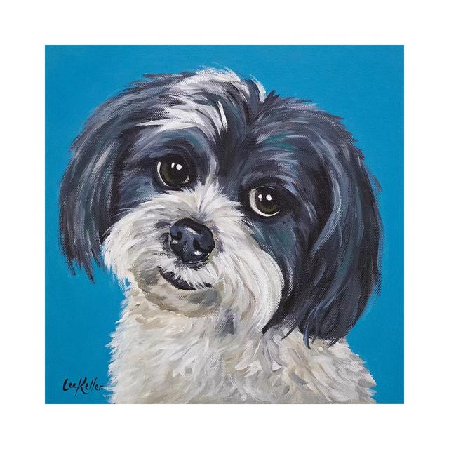 Maltese Shihtzu Mix - Wrapped Canvas Painting ClassicLiving Size: 30.48cm H x 30.48cm W x 1.905cm D on Productcaster.