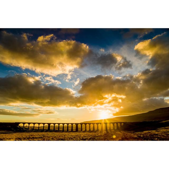 Ribblehead by Lister_photography - Wrapped Canvas Print Alpen Home Size: 81cm H x 122cm W on Productcaster.