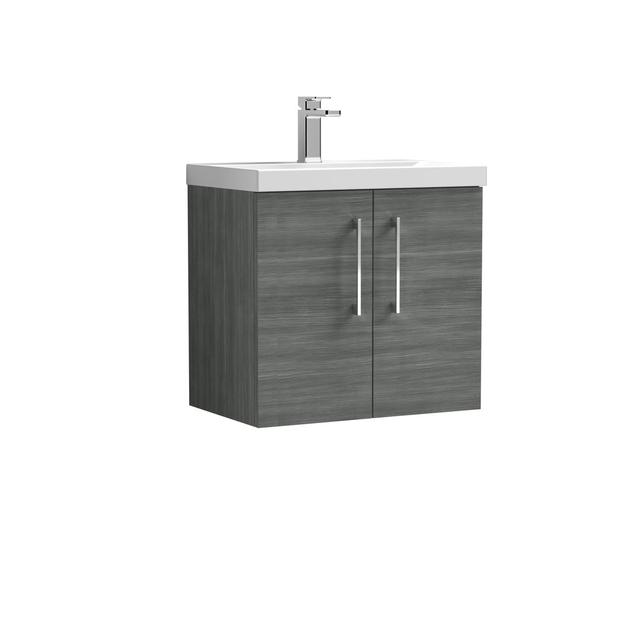 Arno 600mm Wall Hung Single Vanity Unit Nuie on Productcaster.