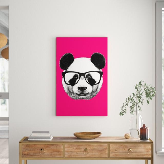 'Funky Panda Wildlife' - Wrapped Canvas Photographic Print East Urban Home Size: 121.9 cm H x 81.3 cm W on Productcaster.