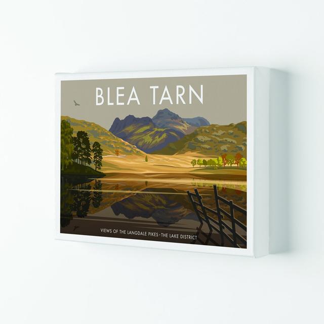 The Lakes Blea Tarn Travel Art Print By Stephen Millership A4 / Print Only Union Rustic Format: Wrapped Canvas, Size: 42cm H x 59.4cm W x 4cm D on Productcaster.