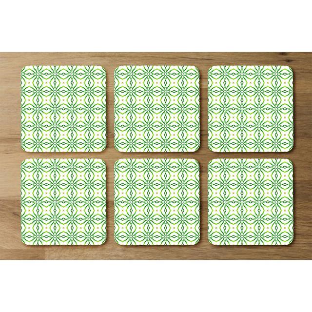 Swimwear Fabric Alluring Boho Chic Coaster (Set of 6) Bloomsbury Market on Productcaster.