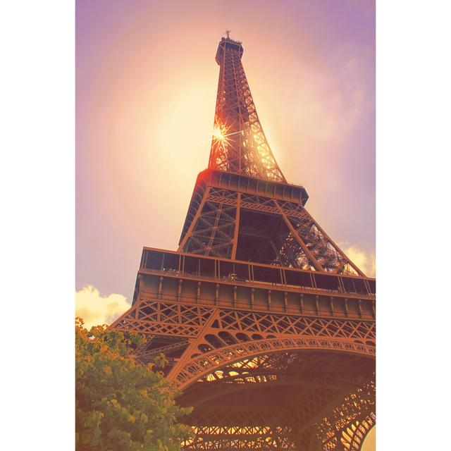 Glorieta Eiffel Tower, Paris, France by Photoprofi30 - Wrapped Canvas Photograph Latitude Run Size: 122cm H x 81cm W x 3.8cm D on Productcaster.