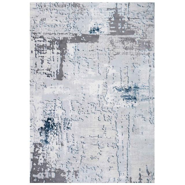 Taren Grey/Blue Rug Williston Forge Rug Size: Rectangle 80 x 150cm on Productcaster.