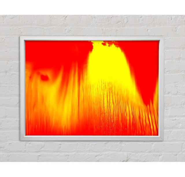 Malton Inferno - Single Picture Frame Art Prints on Canvas Bright Star Size: 100cm H x 141.4cm W x 3.3cm D on Productcaster.