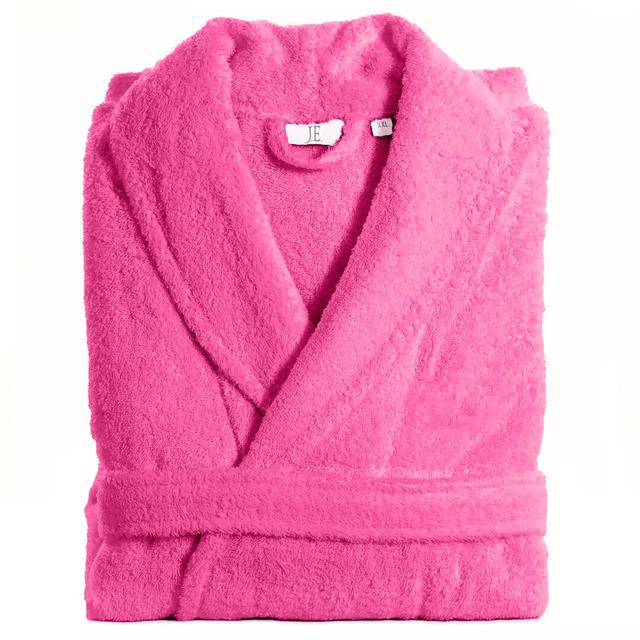 Tilstone Cotton Sateen Unisex Mid-Calf Bathrobe Wade Logan Colour: Fuchsia, Size: L on Productcaster.