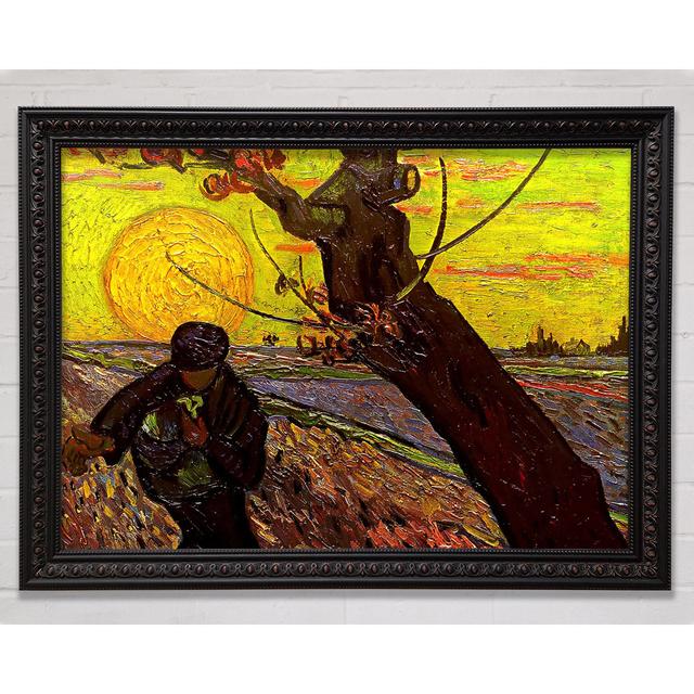 Van Gogh The Sower - Print Bright Star Size: 84.1cm H x 118.9cm W x 3cm D on Productcaster.