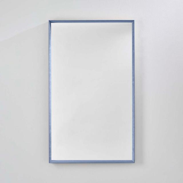 Nakira Mirror Ebern Designs Size: 150cm x 90cm, Finish: Blue on Productcaster.