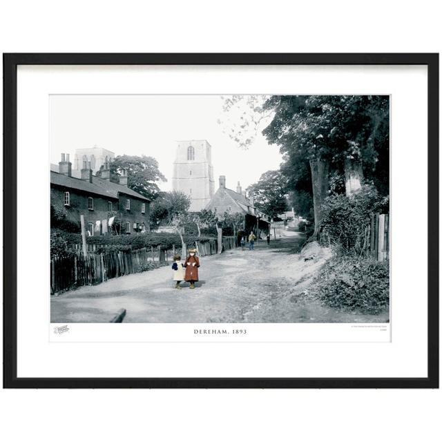 'Dereham, 1893' by Francis Frith - Picture Frame Photograph Print on Paper The Francis Frith Collection Size: 60cm H x 80cm W x 2.3cm D on Productcaster.