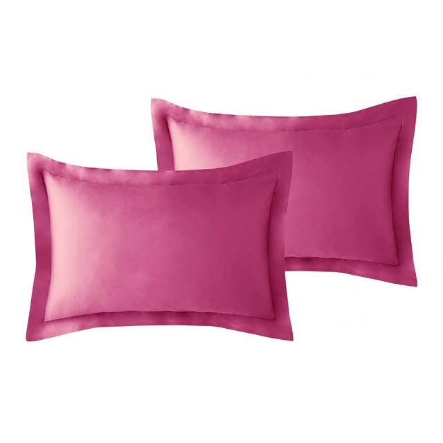 Dayanara Envelope Oxford Pillowcase (Set of 2) Rosdorf Park Colour: Pink on Productcaster.