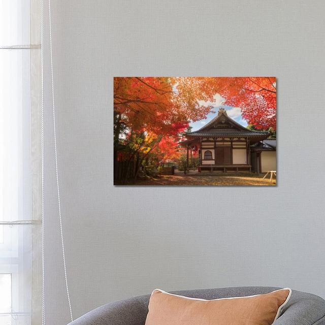 Autumn In Japan XIV by Daniel Kordan - Wrapped Canvas Print Latitude Run Size: 45.72cm H x 66.04cm W x 1.905cm D on Productcaster.