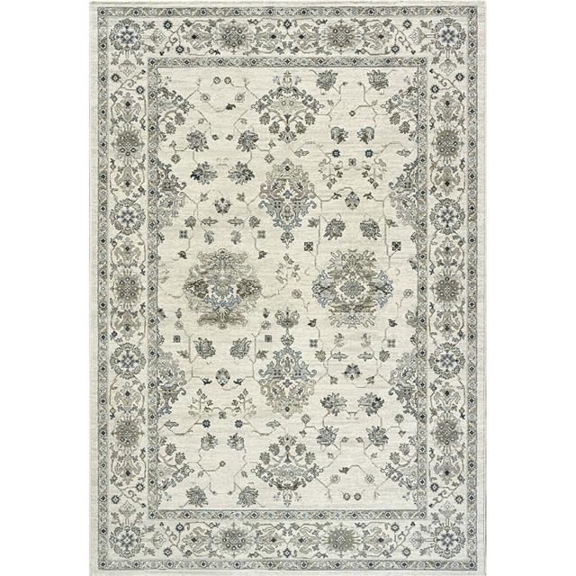 Abieyuwa Persian Cream Area Rug Rosalind Wheeler Rug Size: Rectangle 133 x 195cm on Productcaster.