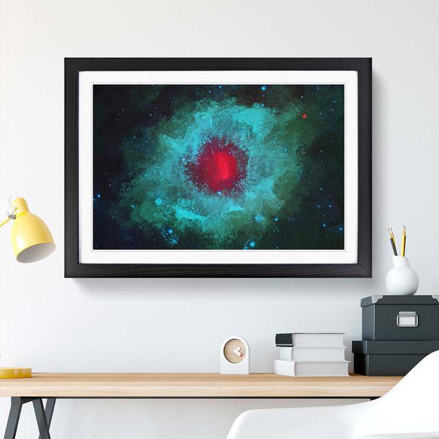 Out of Space Vol.20 in Abstract - Picture Frame Graphic Art Print East Urban Home Frame Option: Black Framed, Size: 62cm H x 87cm W x 2cm D on Productcaster.