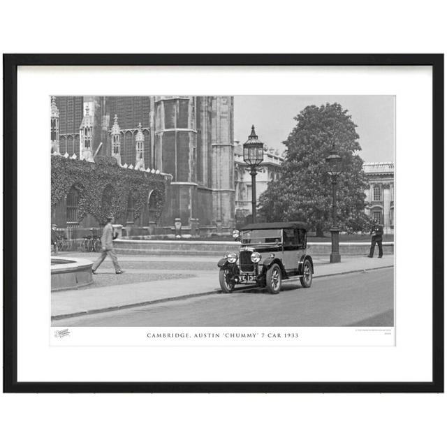 'Cambridge, Austin 'Chummy' 7 Car 1933' by Francis Frith - Picture Frame Photograph Print on Paper The Francis Frith Collection Size: 40cm H x 50cm W on Productcaster.