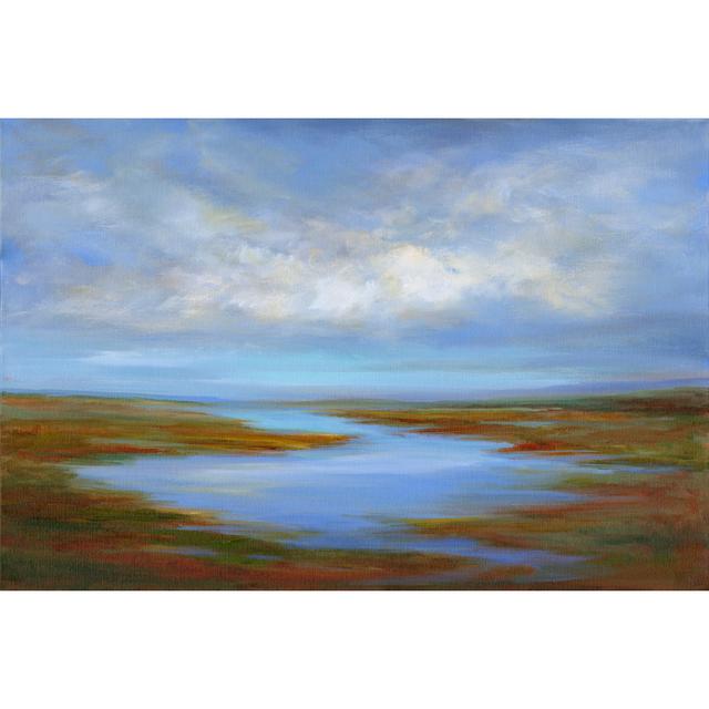 Pescadero Wetlands by Sheila Finch - Wrapped Canvas Art Prints Marlow Home Co. Size: 61cm H x 91cm W on Productcaster.